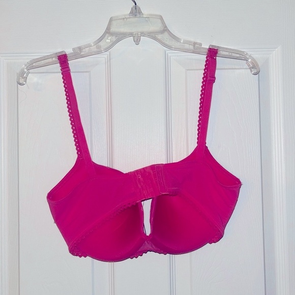🌹Adore Me NWT Pink Full Coverage Bra with Molded Cups Comfortable Straps 34DD🌹 - Picture 3 of 3